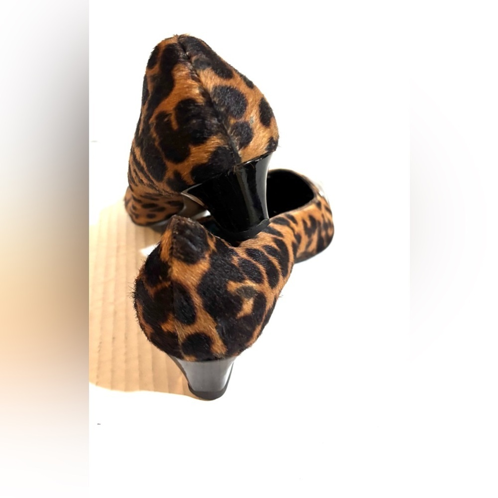 Prada ponytail pumps  brown animal print Women's Shoes with Black Accents - Picture 3 of 12